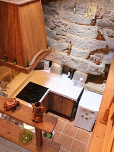 Кухня або міні-кухня у Bodega rural tipo loft