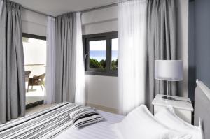 Posteľ alebo postele v izbe v ubytovaní Krotiri Resort