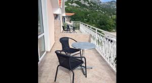 Balkón nebo terasa v ubytování Apartment Anic