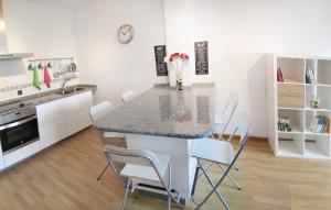 A cozinha ou cozinha compacta de Atico Nuevo (WIFI) en Laxe