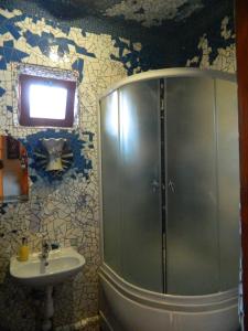 A bathroom at Muzey-sadyba Grazhda