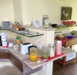 Jedlo v ubytovaní bed & breakfast alebo blízkom okolí