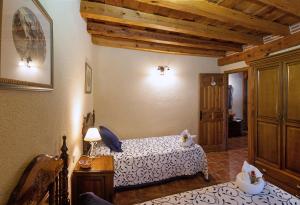 Cama o camas de una habitación en Majada De Sigueruelo