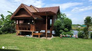 Zahrada ubytování Baan Pak Phutawan Resort