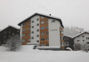 Apartment Olympia Matterhorn v zimě