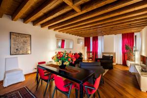 Posezení v ubytování Venice Heaven Apartments Ca' Giulia