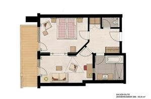 Κάτοψη του Hotel Feldwebel