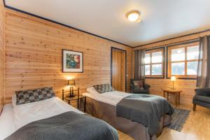 Кровать или кровати в номере Gargia Lodge