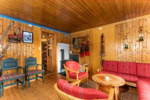 Posezení v ubytování Gargia Lodge