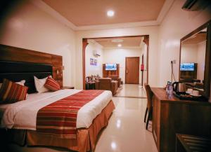 Ένα ή περισσότερα κρεβάτια σε δωμάτιο στο Dar Sadan serviced apartment +32 φωτογραφίες