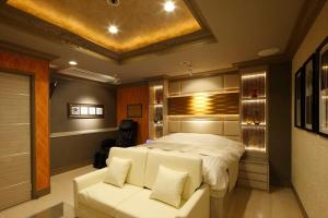 Posezení v ubytování Hotel Waltz Okazaki (Adult Only)