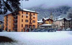 Residence Hotel Moderno v zimě