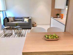 Гостиная зона в Inside Bilbao Apartments