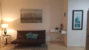 Posezení v ubytování Quetzal Apartment