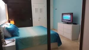 TV a/nebo společenská místnost v ubytování Quetzal Apartment