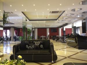Posezení v ubytování Kanaan Group Hotel
