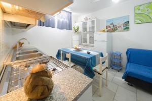 Kuchyň nebo kuchyňský kout v ubytování Deliziosi Appartamenti Sul Mare