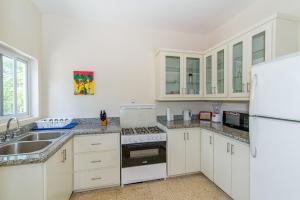 Kuchyň nebo kuchyňský kout v ubytování Luxury 2BR Home facing Beach w/Pool Montego Bay #3