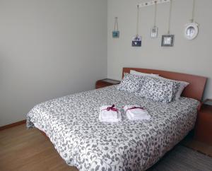 Ένα ή περισσότερα κρεβάτια σε δωμάτιο στο Near Beach Apartment +22 φωτογραφίες