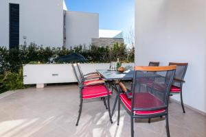 Balkón nebo terasa v ubytování Apartmani Meriko