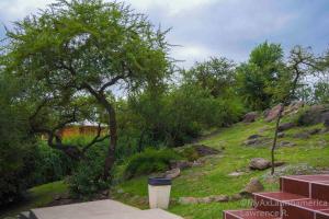 En have udenfor Cabañas Alma de Pueblo, Mayu Sumaj