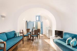 Posezení v ubytování Pantelia Suites