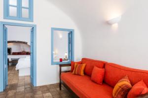 Istumisnurk majutusasutuses Pantelia Suites