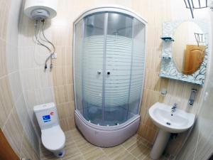 Koupelna v ubytování Mini-Hotel Pulsar