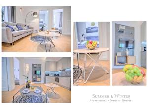 Posedenie v ubytovaní Family Luxury Wonder Heaven Apartment, 50m to M Cassino, first with 3 badrooms&studio, second with 2 badrooms&studio, parking w cenie