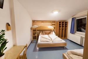 Jugendhotel Ennshofにあるベッド