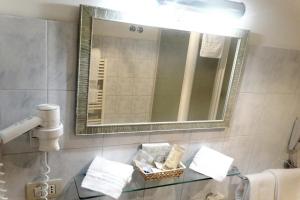 Koupelna v ubytování Hotel Orizzonte