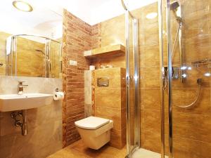 Kúpeľňa v ubytovaní Hotel Fajkier