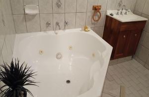 红宝石度假屋的一间浴室