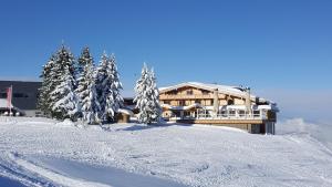 Berggasthof Schatzbergalm durante l'inverno