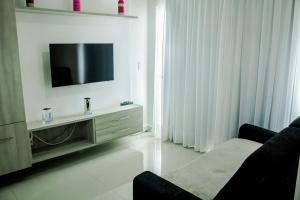 A television and/or entertainment centre at Apple Flat Natal