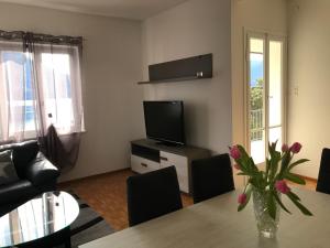TV a/nebo společenská místnost v ubytování Casa Realba