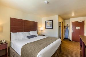 Postel nebo postele na pokoji v ubytování Cobblestone Inn & Suites - Merrill