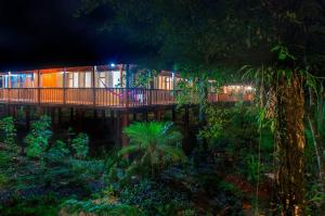 Ein Garten an der Unterkunft Selva Verde Lodge