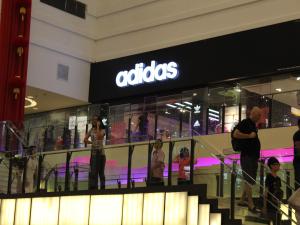 a clothing store with people standing in front of it at FnF Suite @ Time Square in Kuala Lumpur