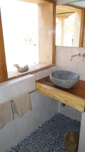 A bathroom at Sa Paret Nova