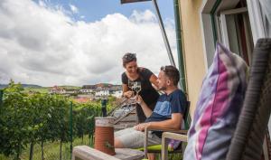 Huéspedes de Hotel Garni Weinquadrat
