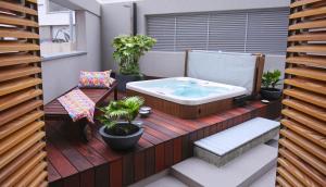 Posezení v ubytování Luxury Apartment Kampanel
