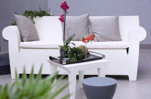 Posezení v ubytování Luxury Apartment Kampanel