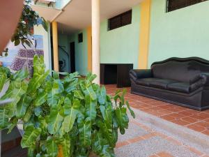 Posezení v ubytování Hostal Dumbira