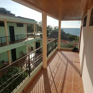 Balkón nebo terasa v ubytování Hostal Dumbira
