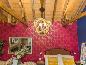 Postel nebo postele na pokoji v ubytování Glamping Bothie