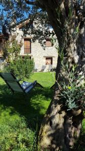 Zahrada ubytování Apartamentos La Borda Castillon