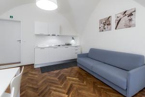 Kuchyň nebo kuchyňský kout v ubytování TGM Hotel Residence