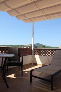 A balcony or terrace at Cas Padri Font