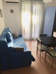 Posezení v ubytování "casa le Palme"